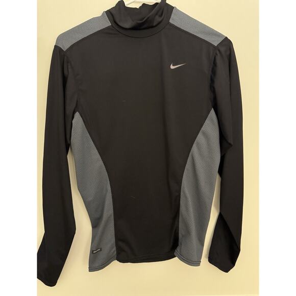 Nike Dri Fit Long Sleeve Exercise Active Shirt Size Medium Long Sleeve - Picture 1 of 13